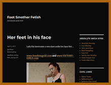 Tablet Screenshot of footsmother.net
